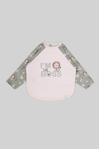Printed Shirt Bib