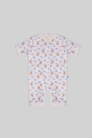 Rouned Printed Jumpsuit