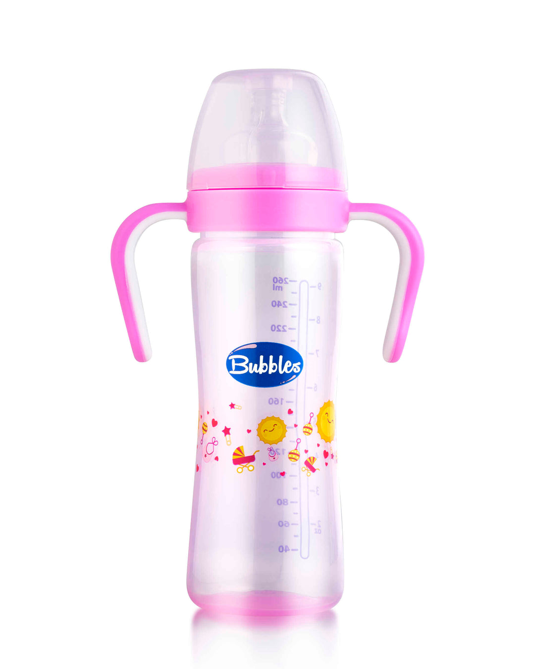Classic feeding bottle without hand 270 Ml