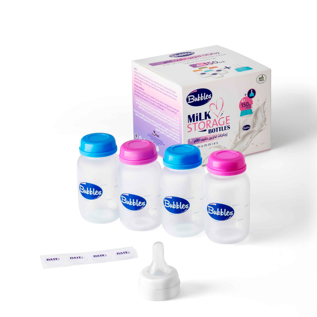 Bubbles 4-piece Breast Milk 843913