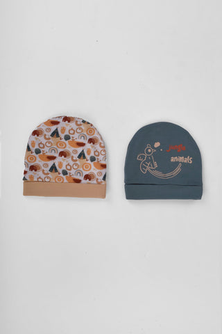Printed Baby Beanie P/2