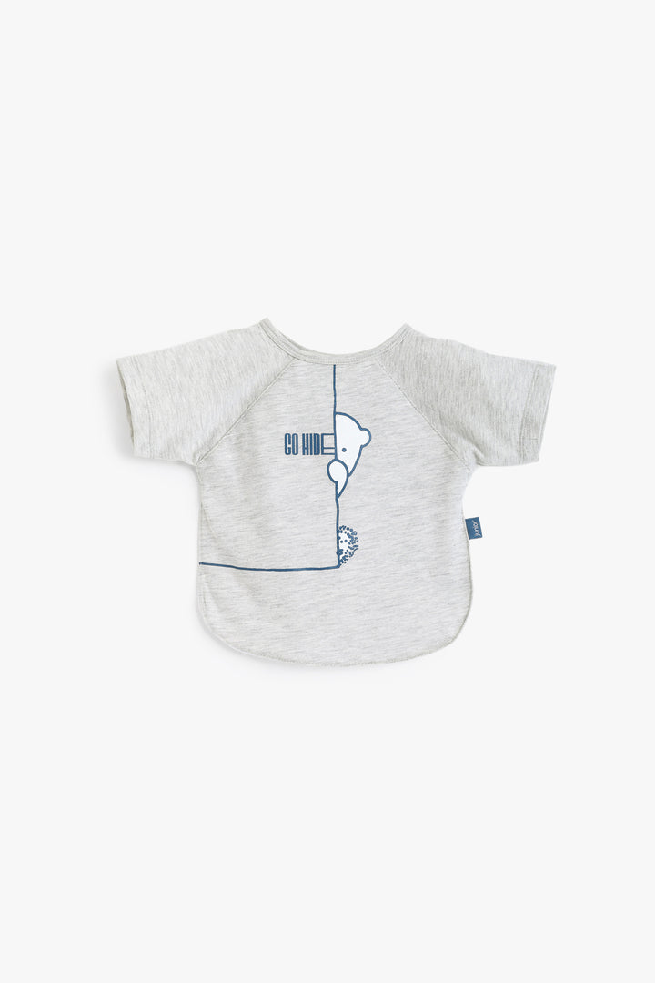 Baby Boys Shirt Bib