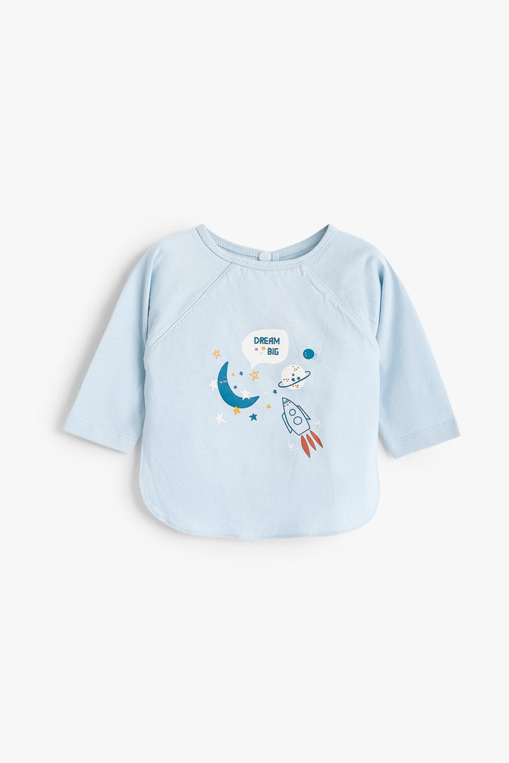 Baby Boys Shirt Bib