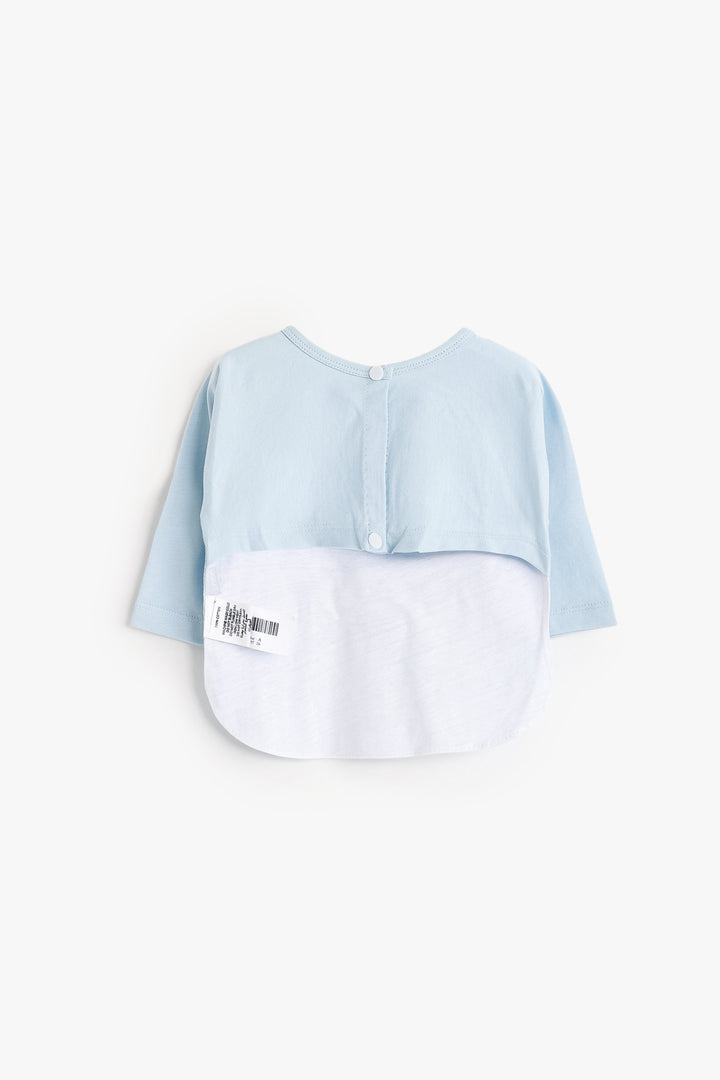 Baby Boys Shirt Bib
