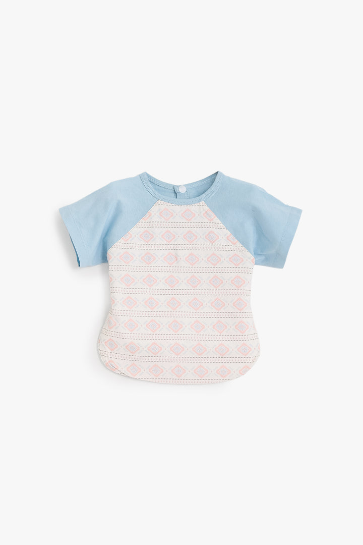 Baby Girls Shirt Bib