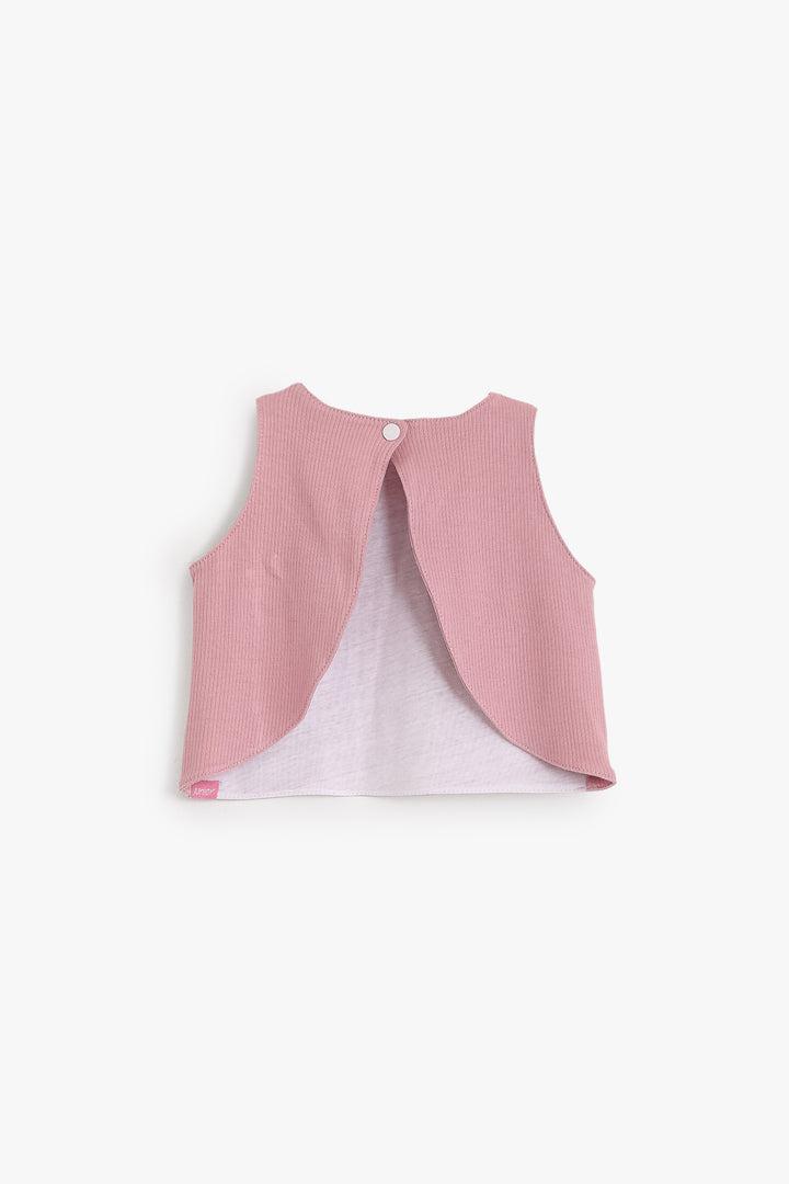 Baby Girls Shirt Bib