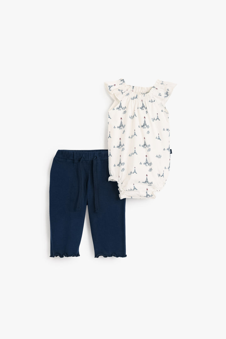 Baby Girls Romper Set Pack Of 2