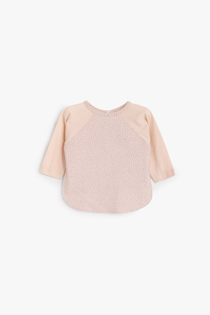Baby Girls Shirt Bib