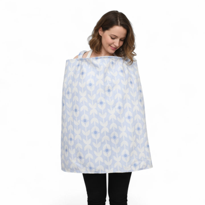 Nursing cover with support
