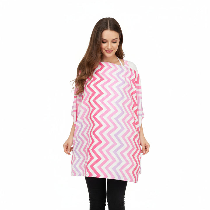 Nursing cover with support