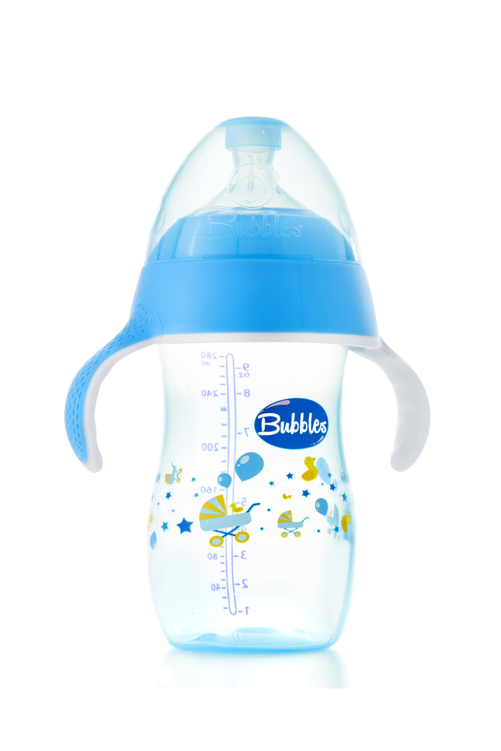 Natural feeding bottle 280ml with hand