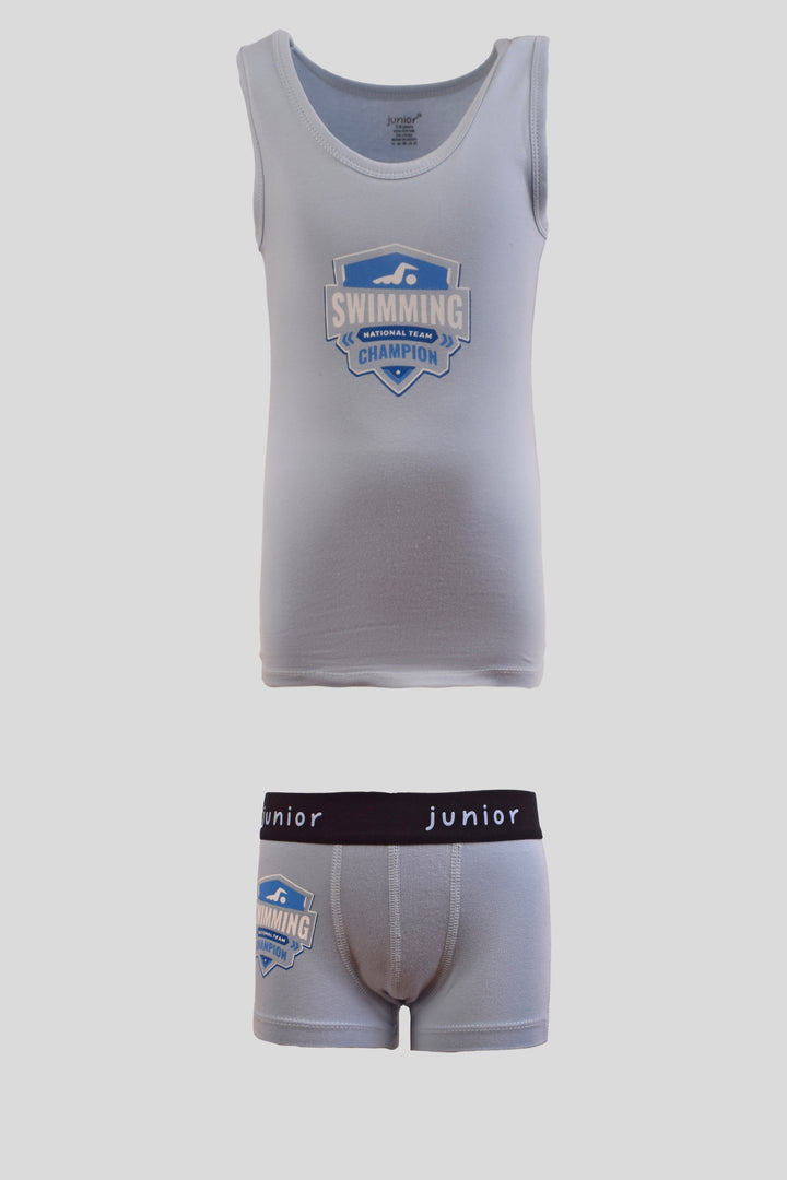 Printed Underwear Set 1712