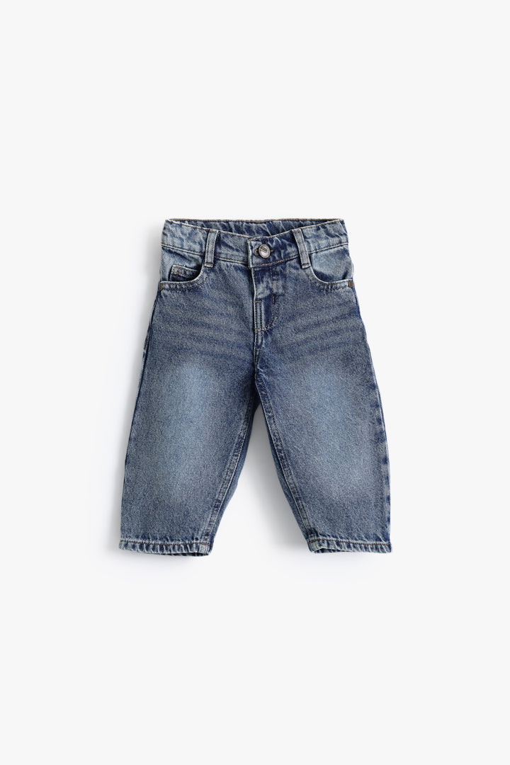Baby Boys Medium Blue Balloon Pant
