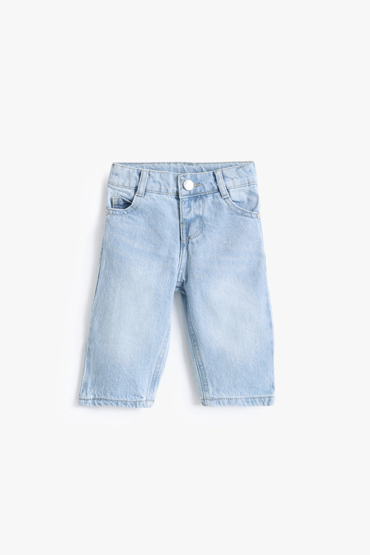 Baby Boys Light Blue Balloon Pant