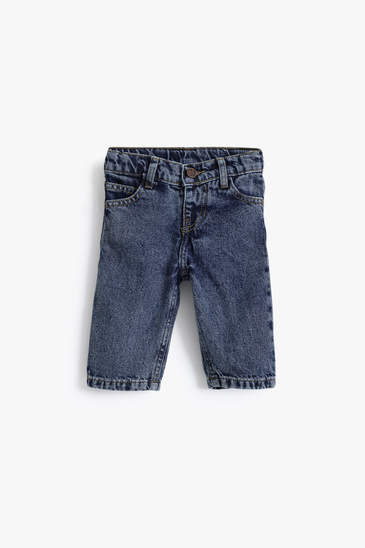 Baby Boys Dark Blue Balloon Pant