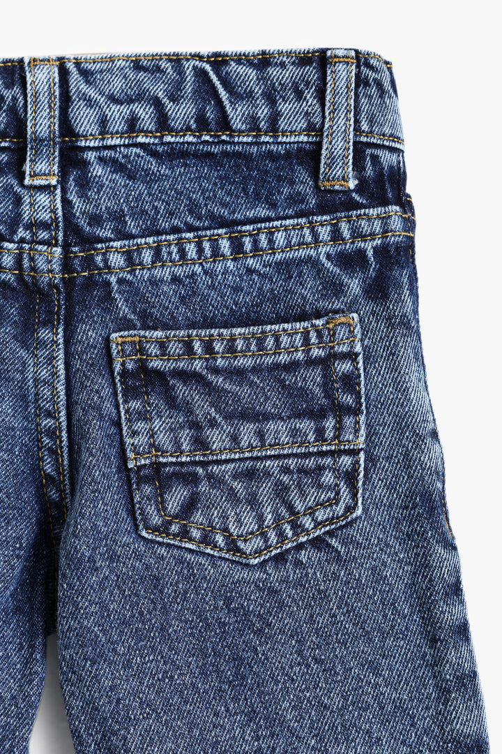 Baby Boys Dark Blue Balloon Pant