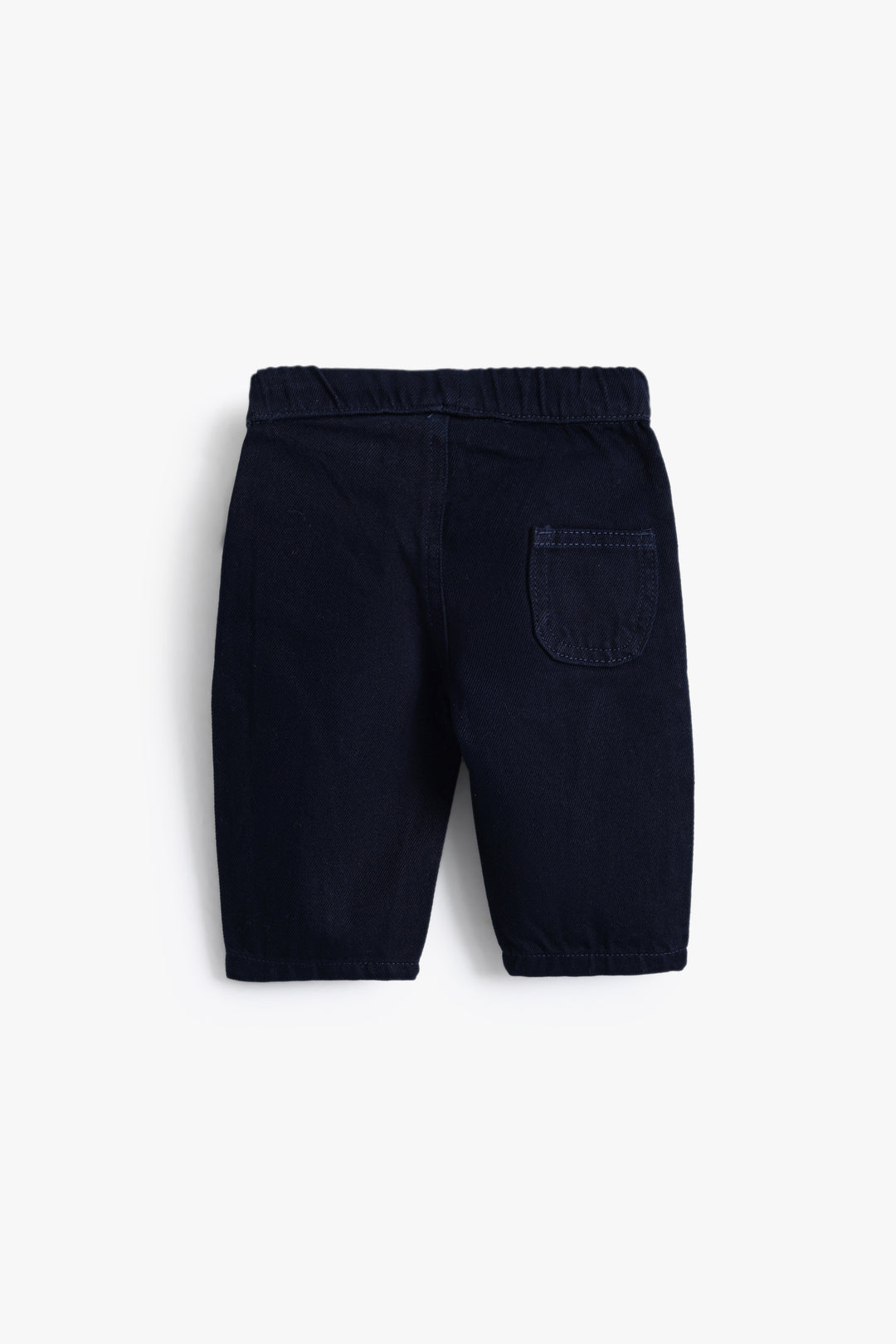 Baby Boys Navy Gabardine Balloon Pant