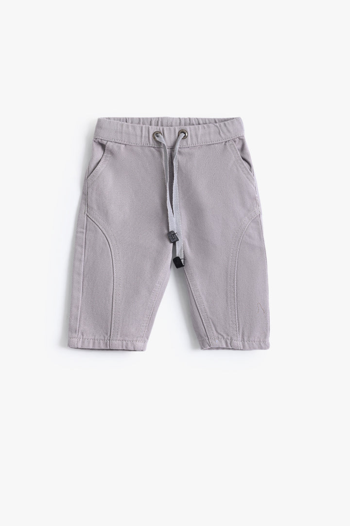 Baby Silver Gabardine Balloon Pant