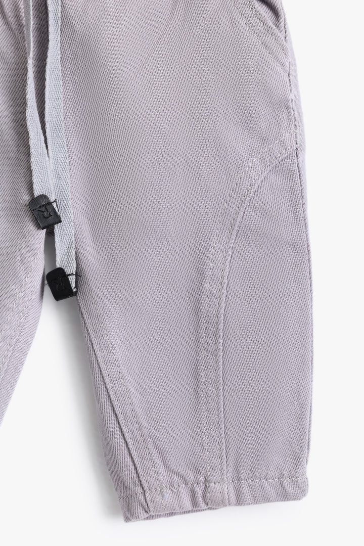 Baby Silver Gabardine Balloon Pant