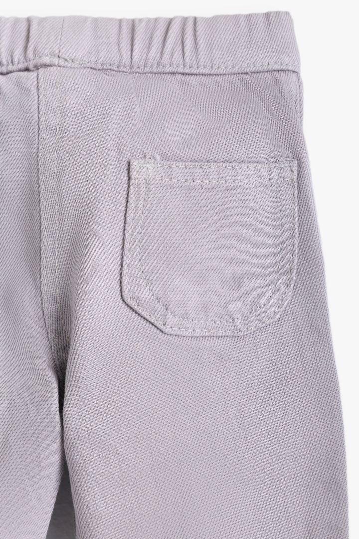 Baby Silver Gabardine Balloon Pant