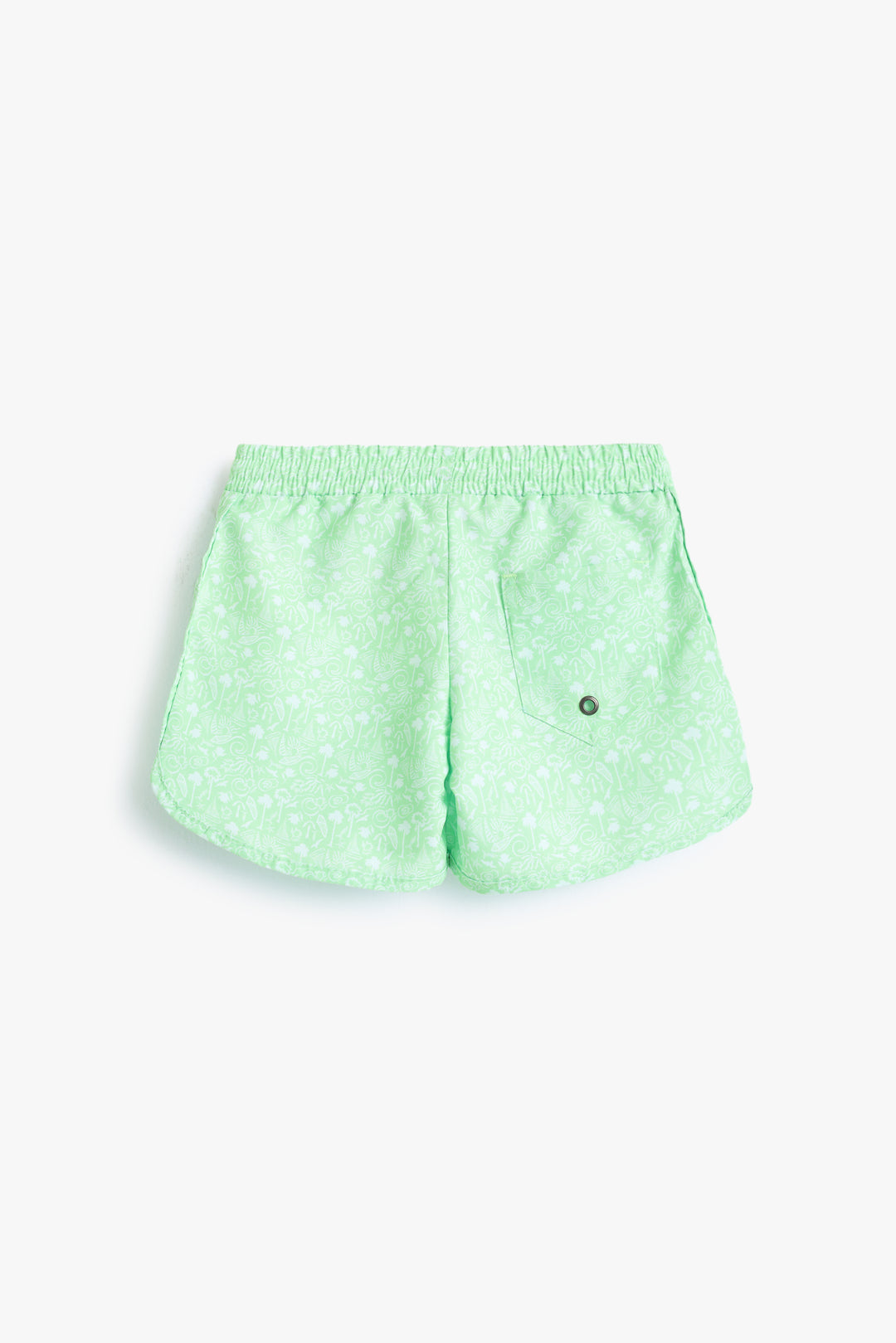 Baby Boys Mint Botanical Shorts
