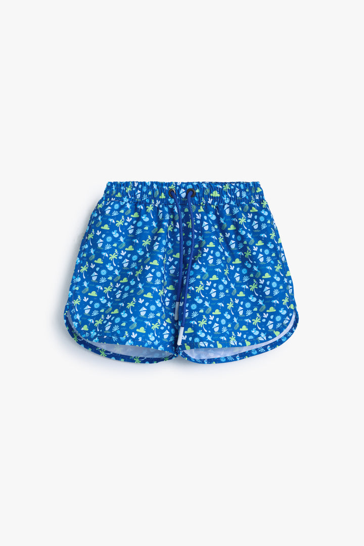Baby Boys Blue Marine Shorts
