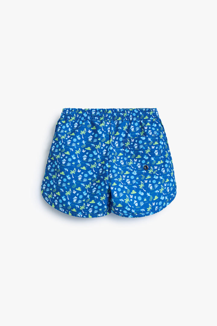 Baby Boys Blue Marine Shorts