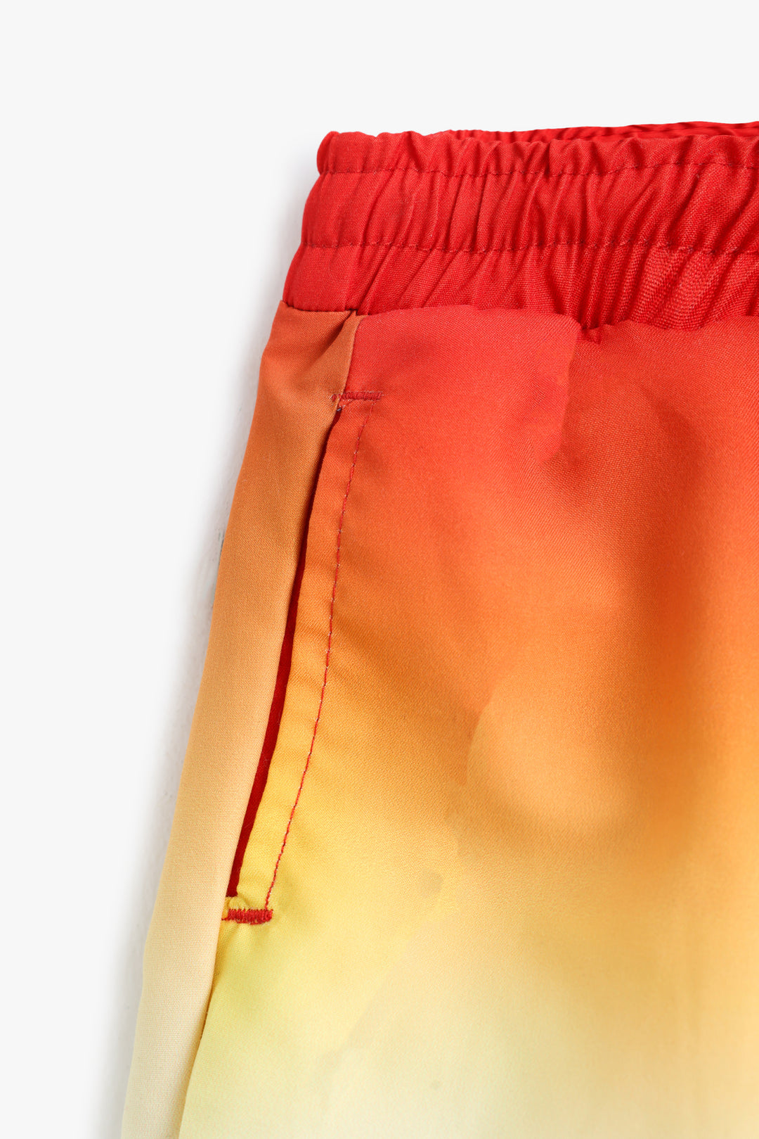 Baby Boys Orange Gradient Shorts