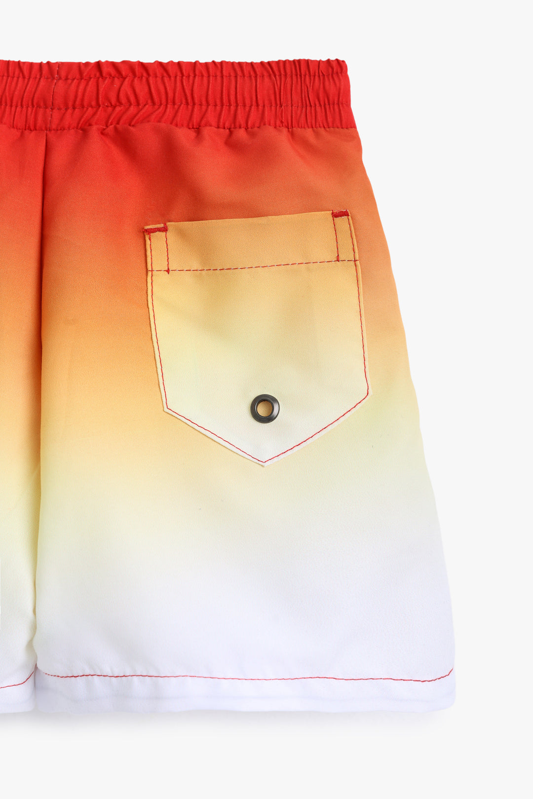 Baby Boys Orange Gradient Shorts