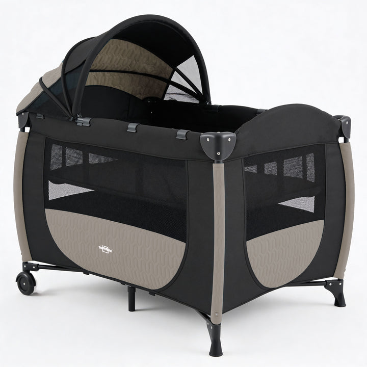 Allure Beige Baby Bed
