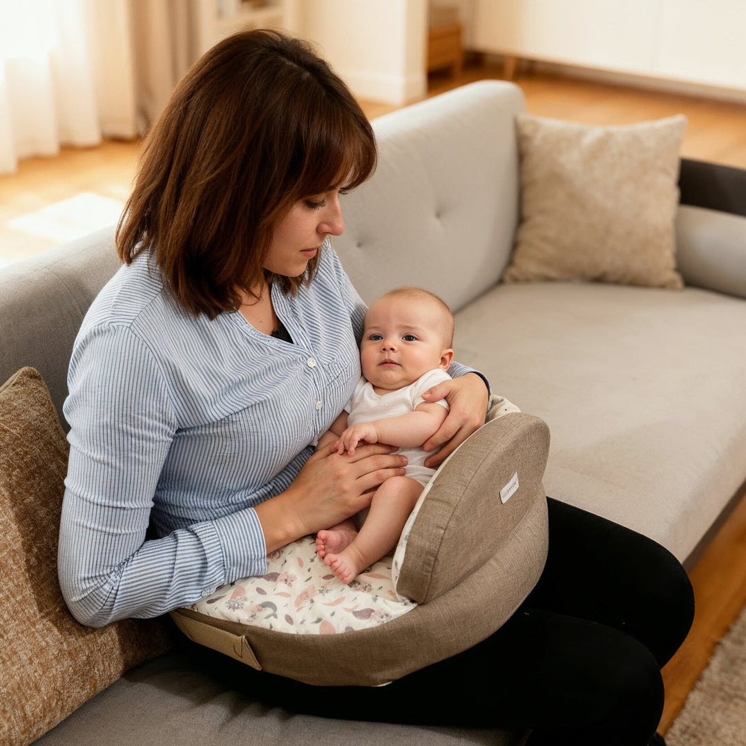 Pacifier Clip Satin Girl Dots