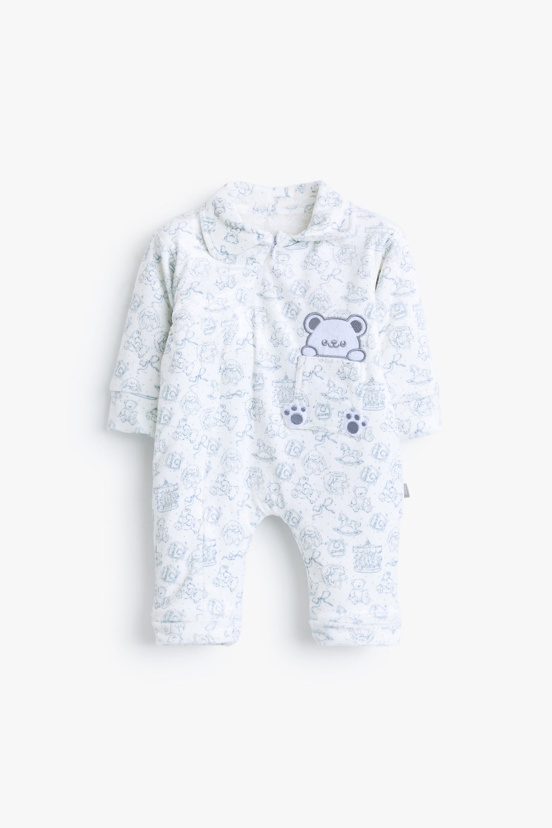 Baby Boys Teddy Romper