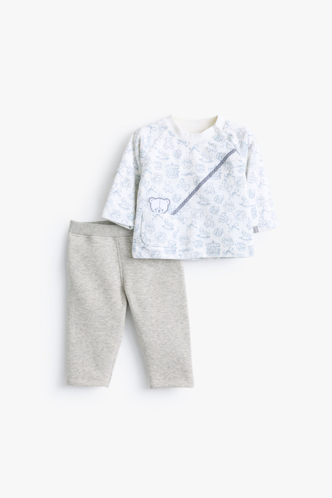 Baby Boys Teddy Pyjama Set
