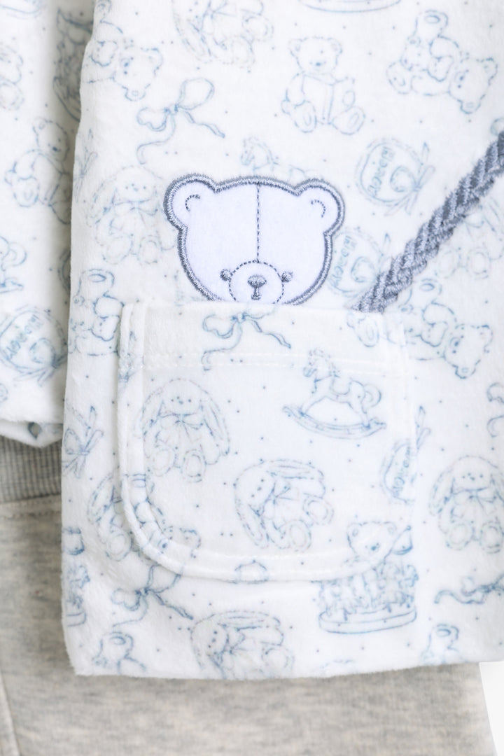 Baby Boys Teddy Pyjama Set