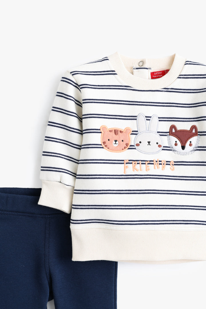 Baby Boys Funny Friends Pyjama Set