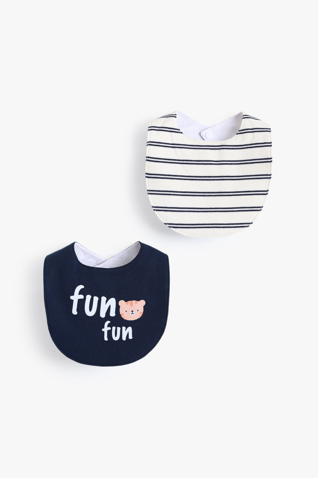 Baby Boys Funny Friends Bib Pack Of 2