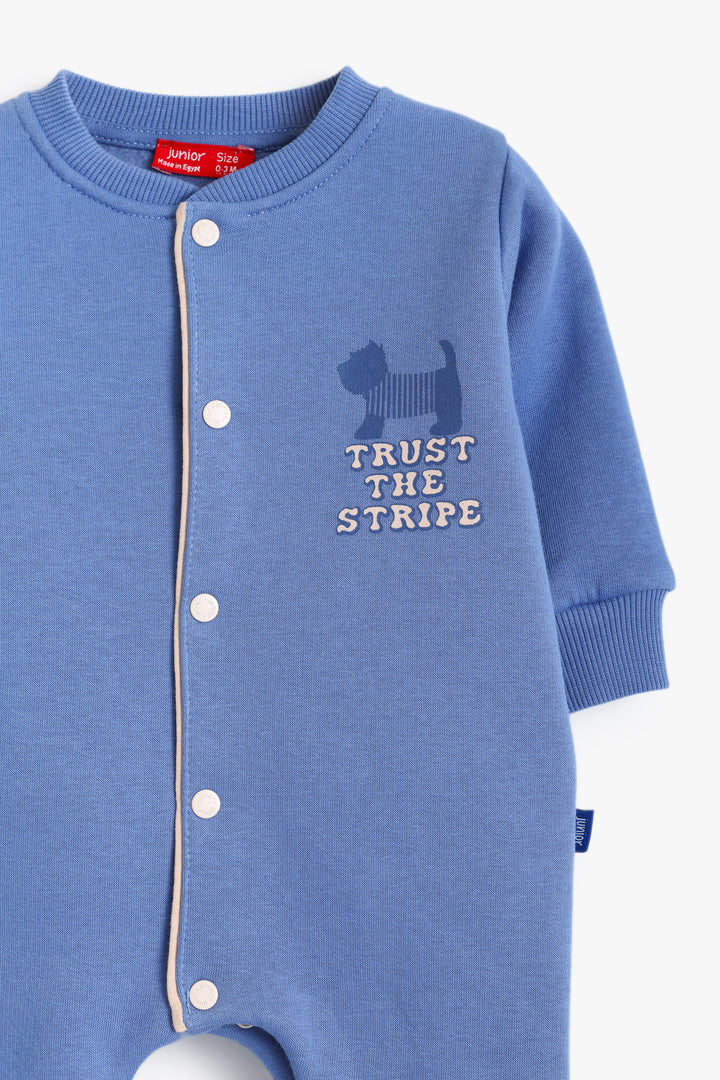 Baby Boys Striped Animals Romper