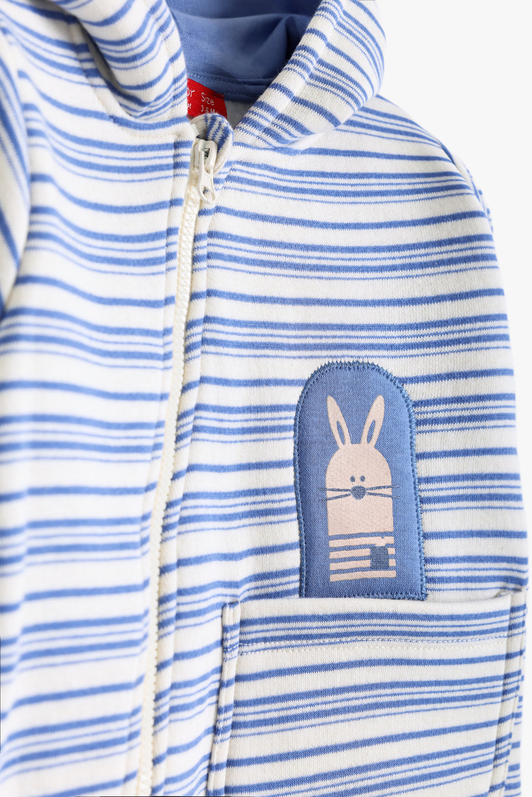 Baby Boys Striped Animals Romper