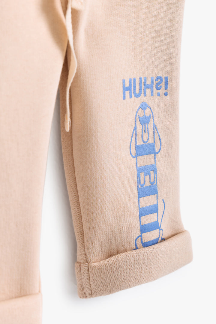 Baby Boys Striped Animals Pyjama Set
