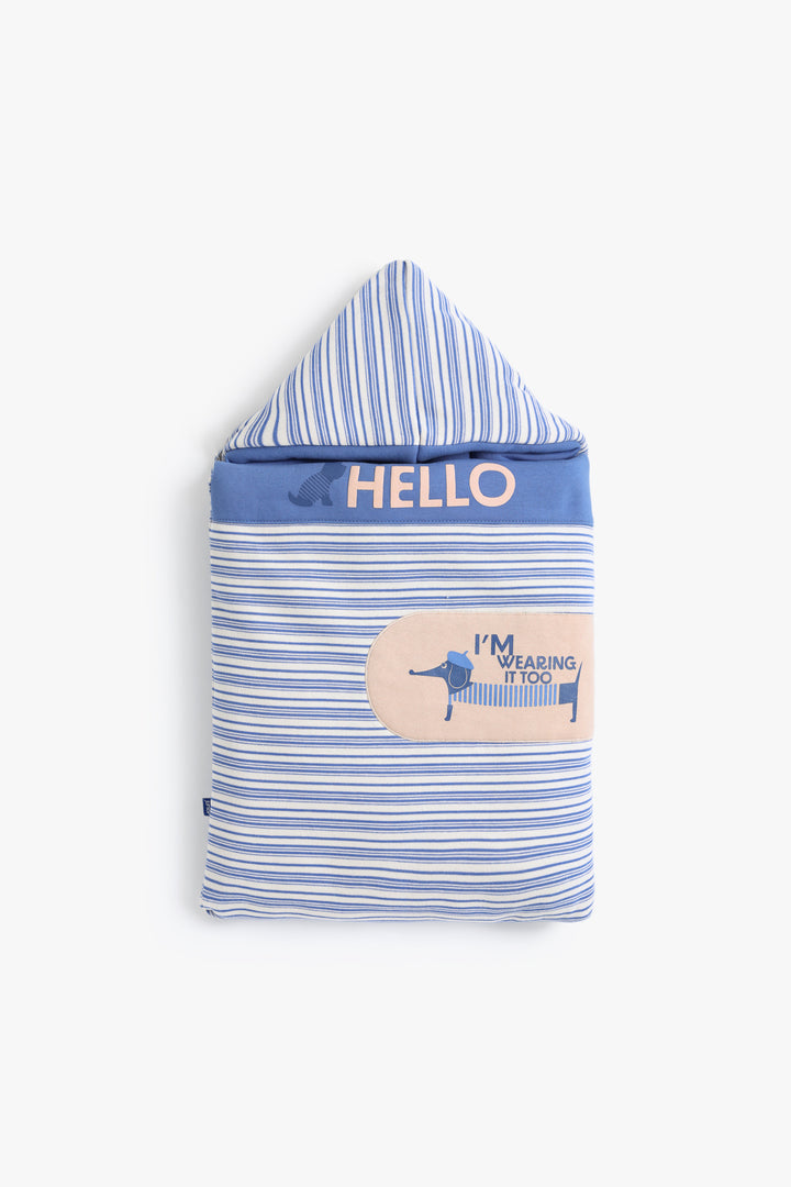 Baby Boys Striped Animals Port Bebe