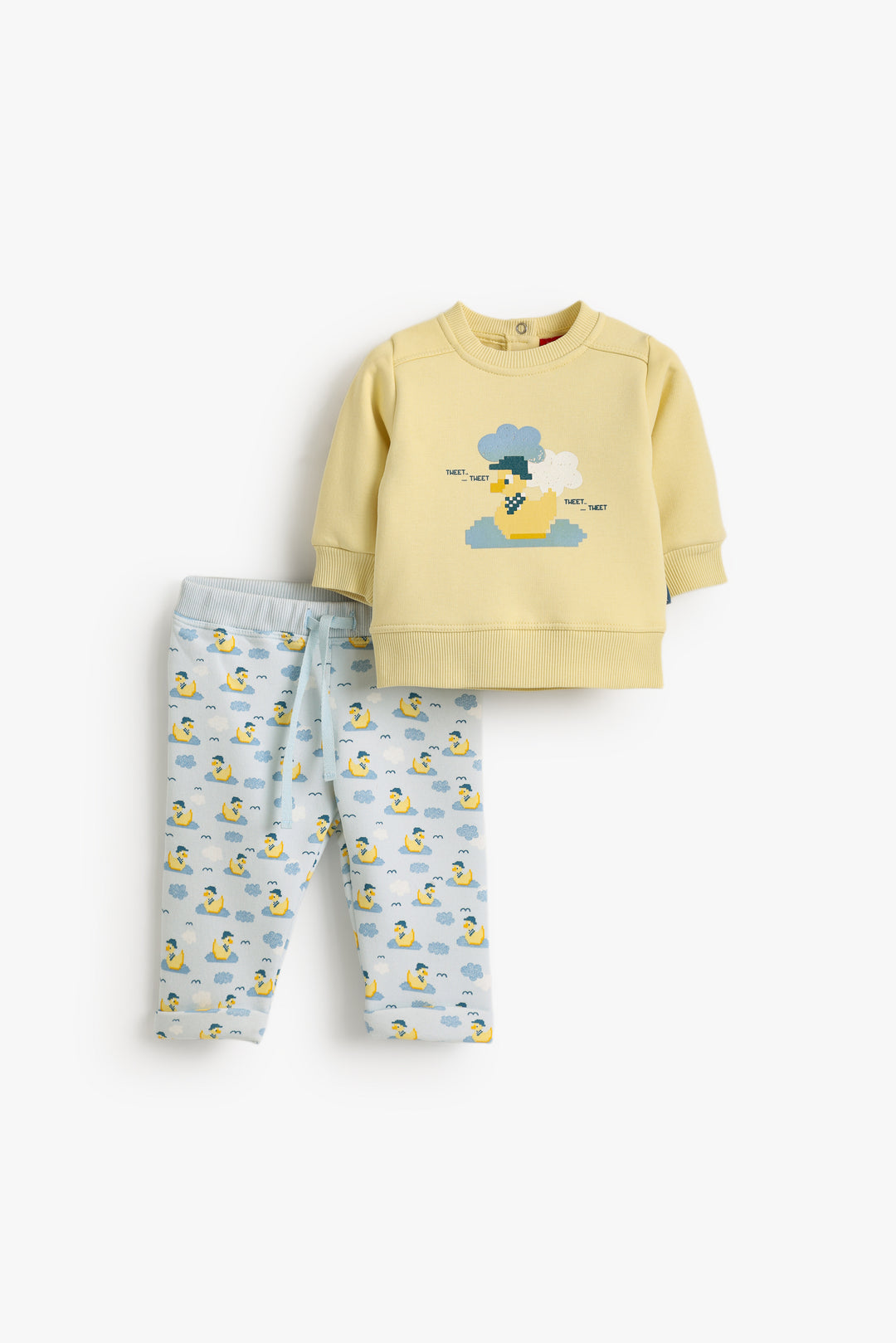 Baby Boys Tweet Tweet Pyjama Set