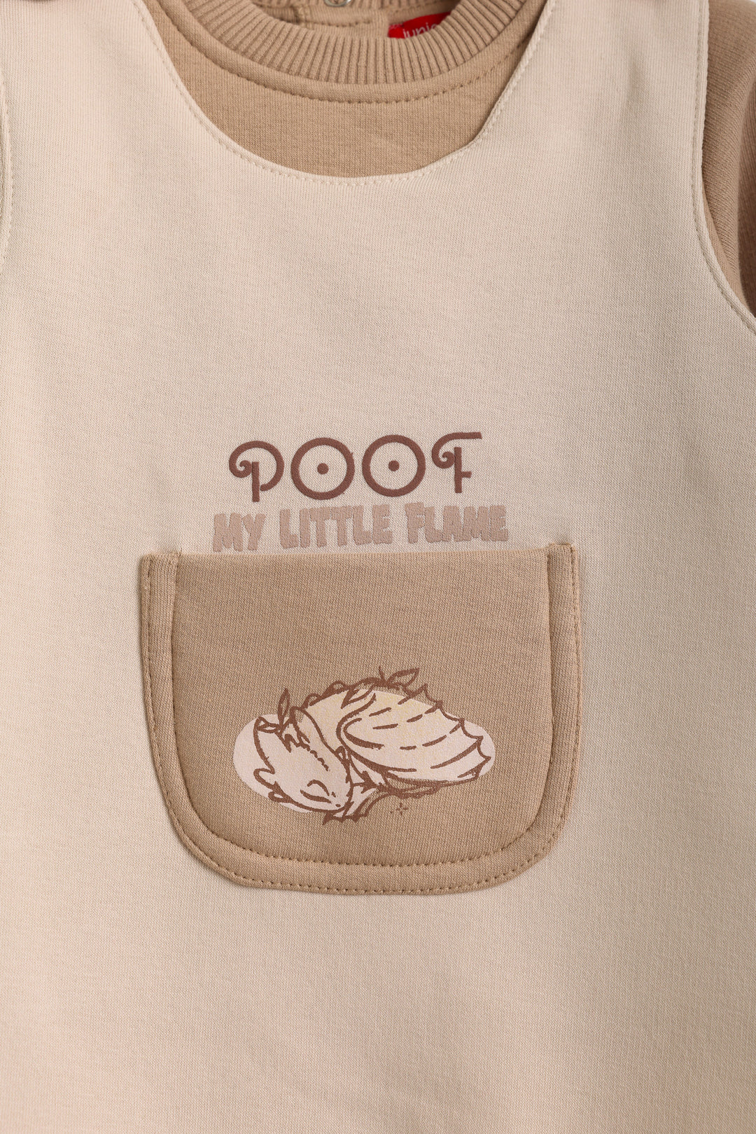 Baby Boys My Little Flame Romper Set