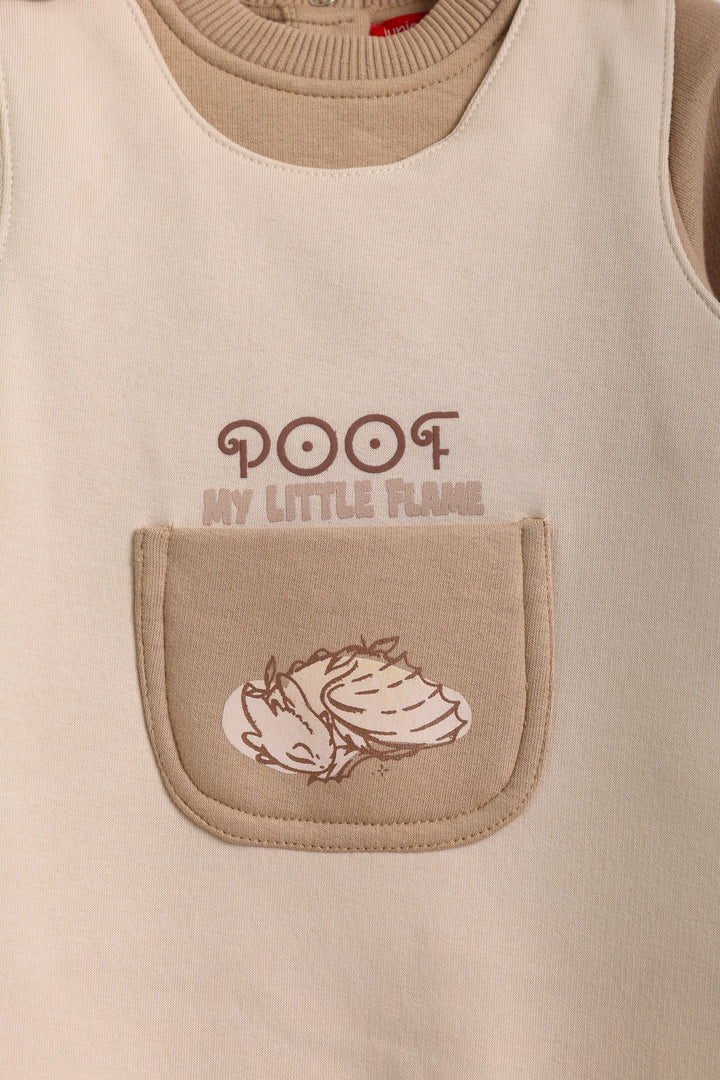 Baby Boys My Little Flame Romper Set