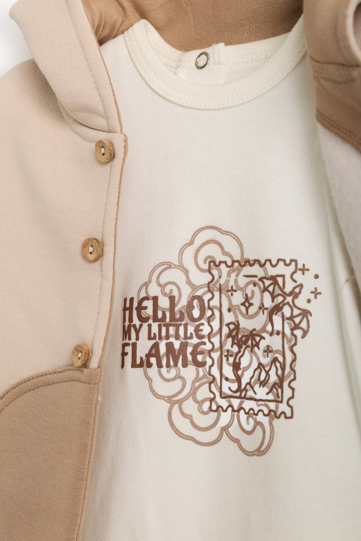 Baby Boys My Little Flame Pyjama Set
