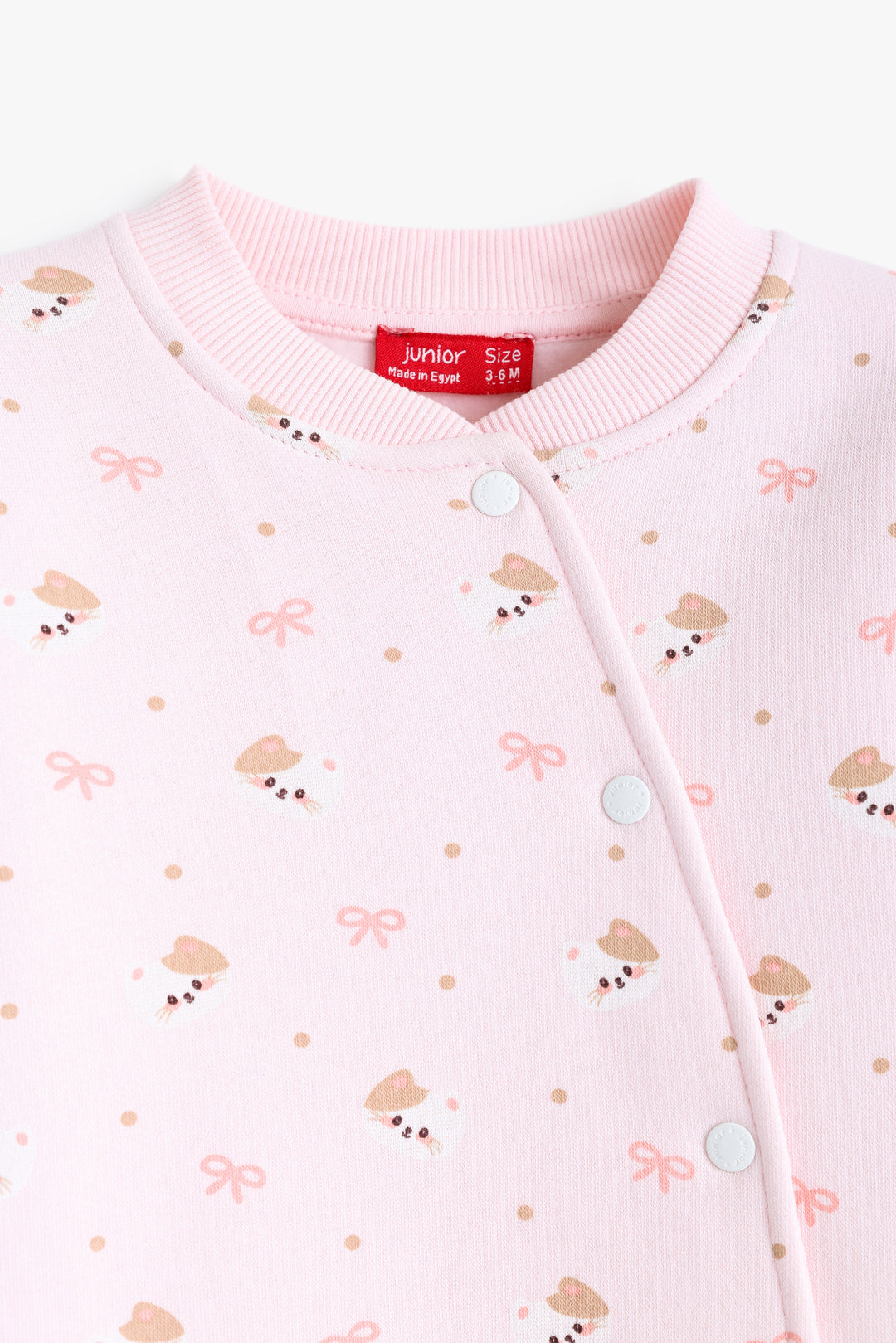Baby Girls Little Cat Romper