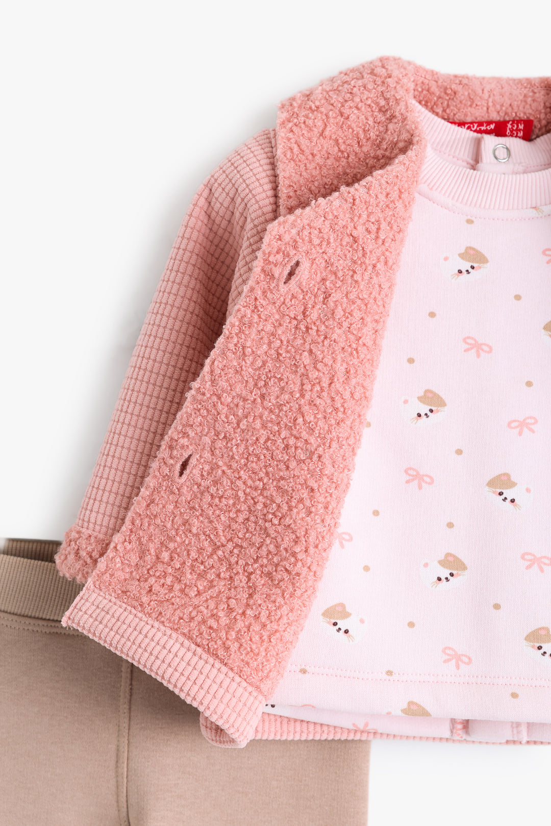 Baby Girls Little Cat Pyjama Set