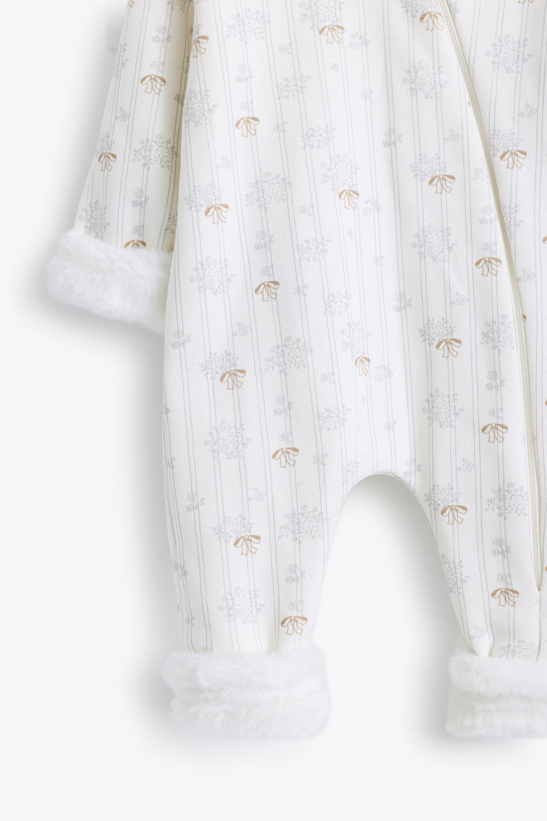 Baby Girls Vintage Flower Romper