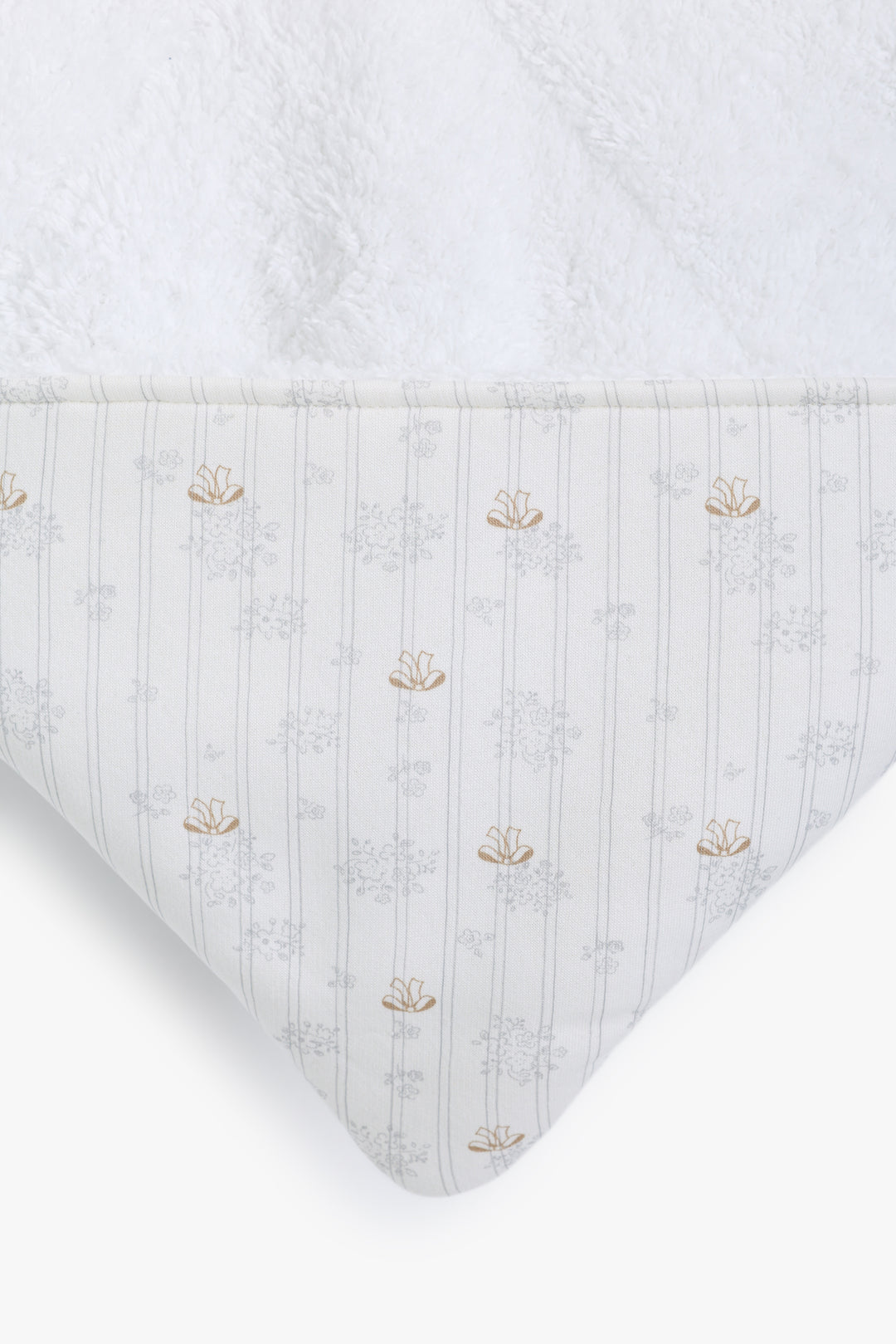 Baby Girls Vintage Flower Blanket