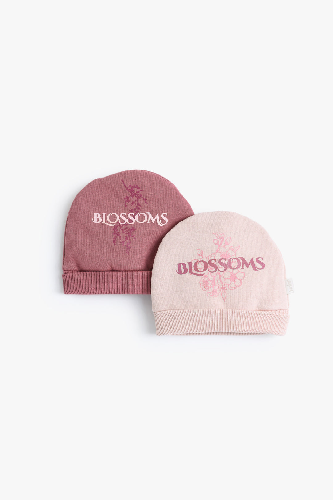 Baby Girls Blossom Cap Pack Of 2