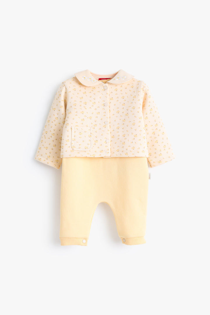 Baby Girls Classical Romper Set